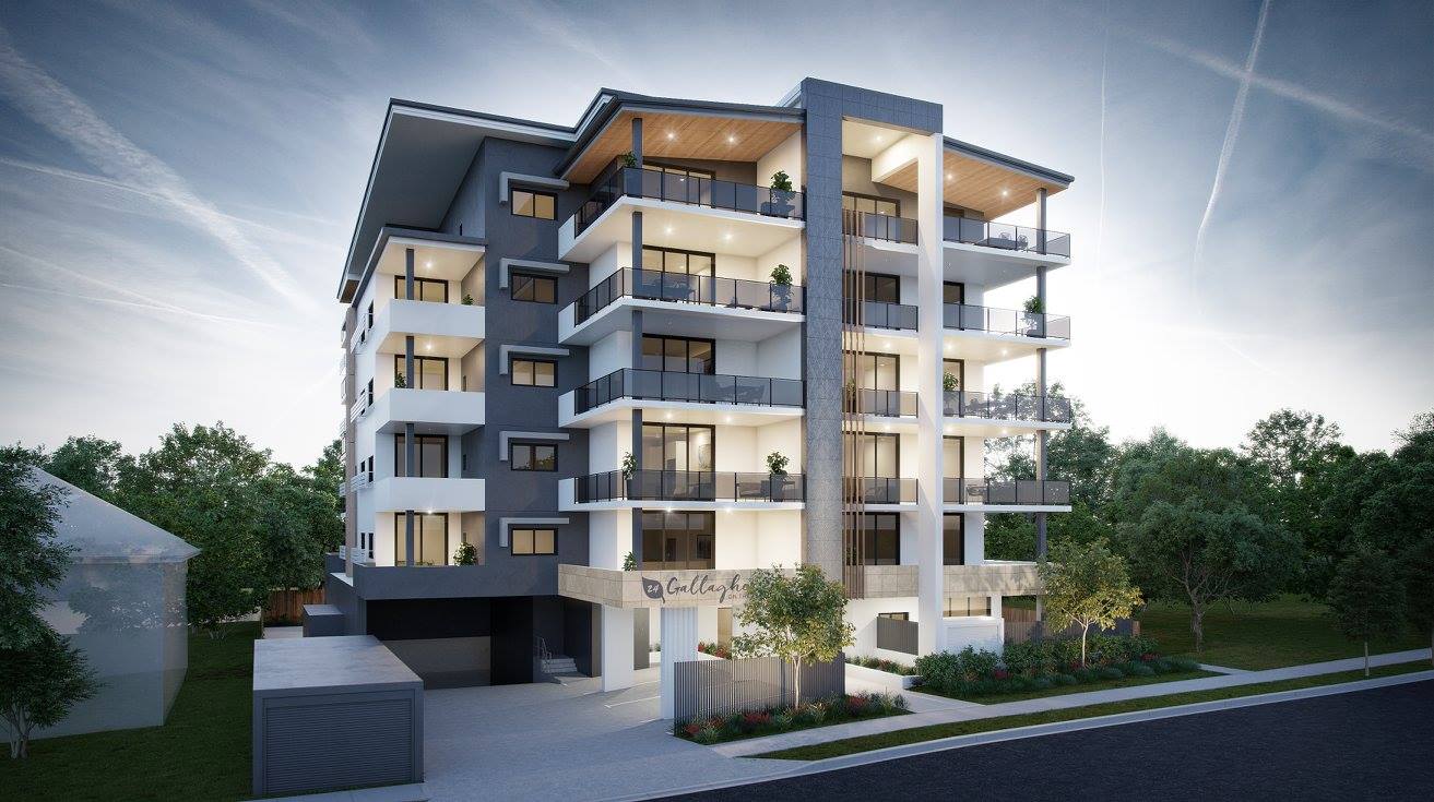 Gallagher on the Park Kedron apartments at entry level pricing
