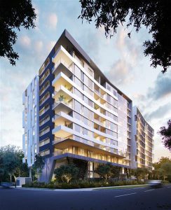 Orion apartments artists impression