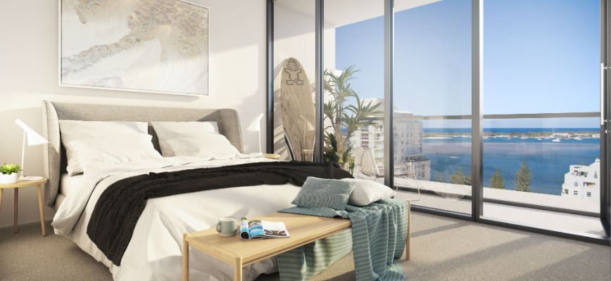 5 beachside apartments for under 500k Inspire Broadwater apartments