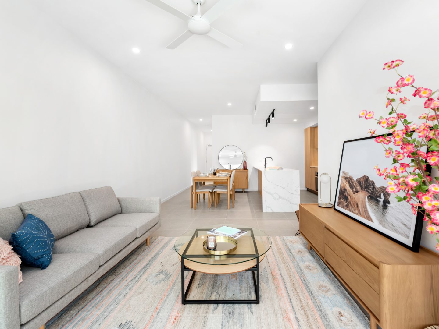 Quattro Indooroopilly Living and Dining Rooms(image supplied by the developer)