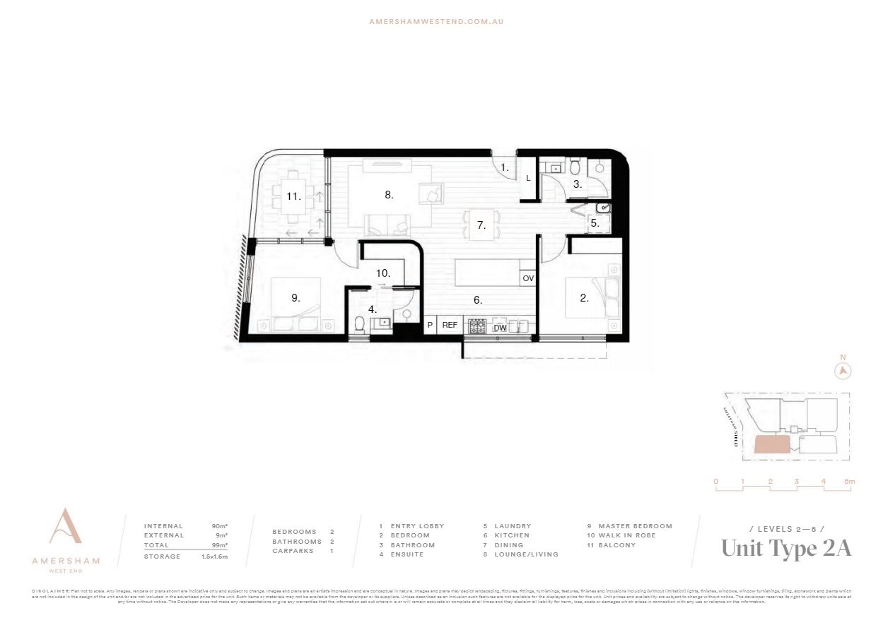 Amersham Floor Plan Type 2A