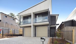 Bunya Heights townhouses exterior. Image by AR Development.