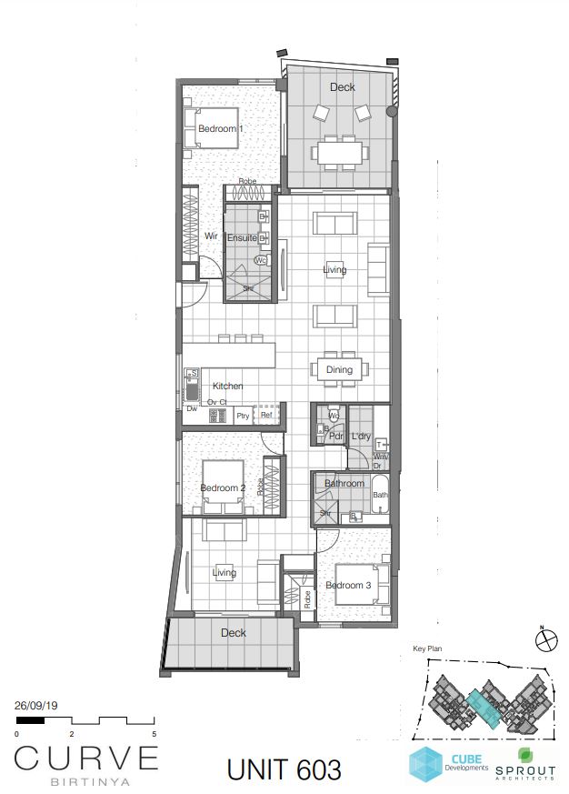 Curve Birtinya Apartment Floor Plan 3