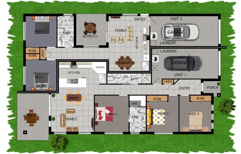 Dixon Park Estate Example Floor Plan