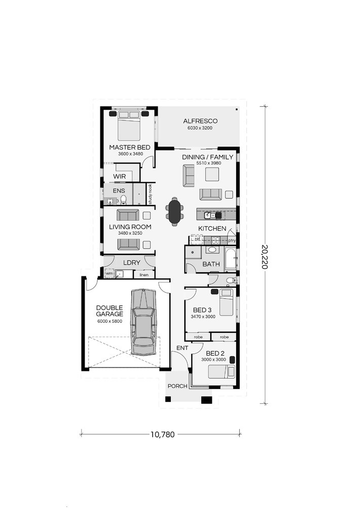 Gainsborough Greens Example Floor Plan