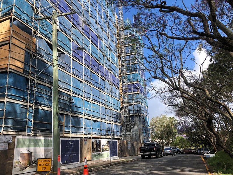 Hanlon Park Residences construction update October 2018, photo taken by PropertyMash