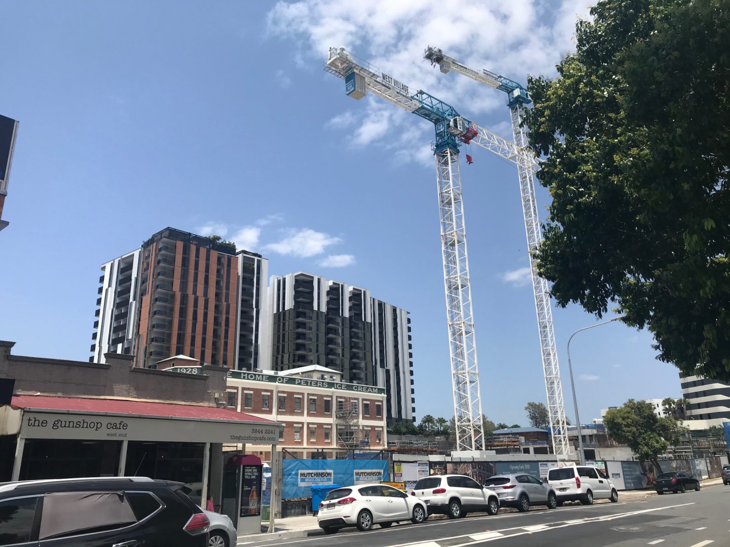 West Village construction update December 2019 (photo supplied by Project Marketing Australia)