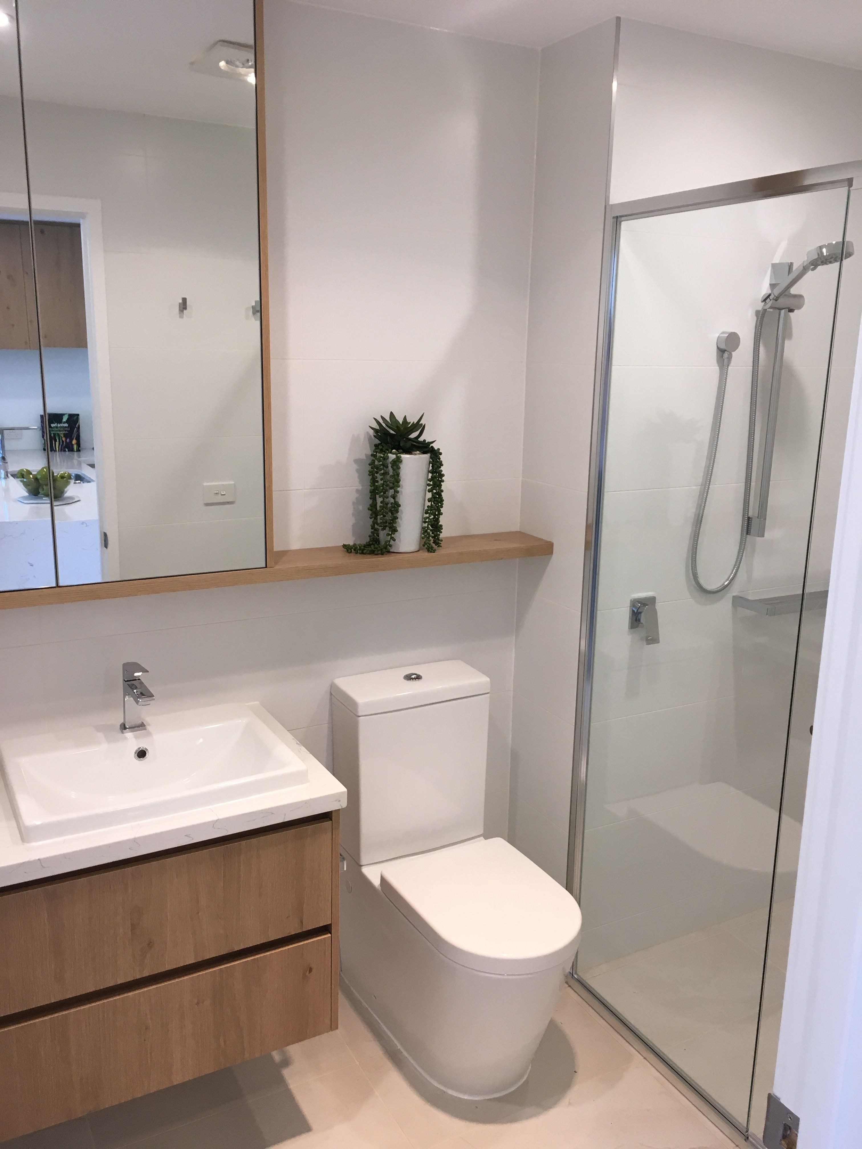 Photo of the bathroom inside the sales display. Photo taken by Property Mash 30/11/2016.