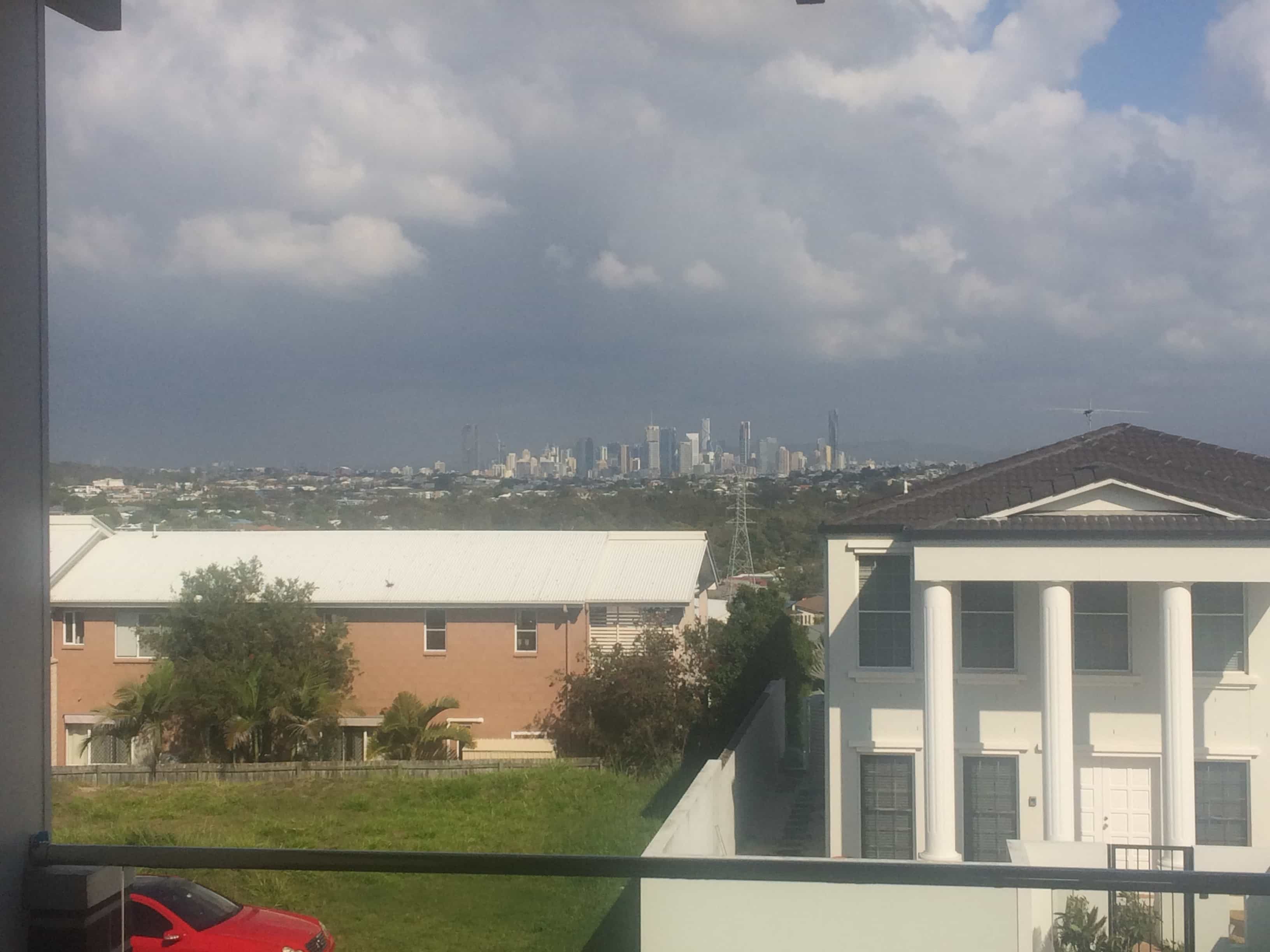 Westward View towards the City, view of Brisbane