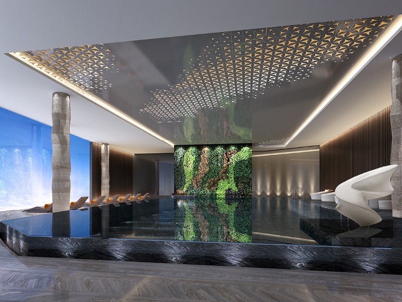 Jewel Exterior indoor swimming pool