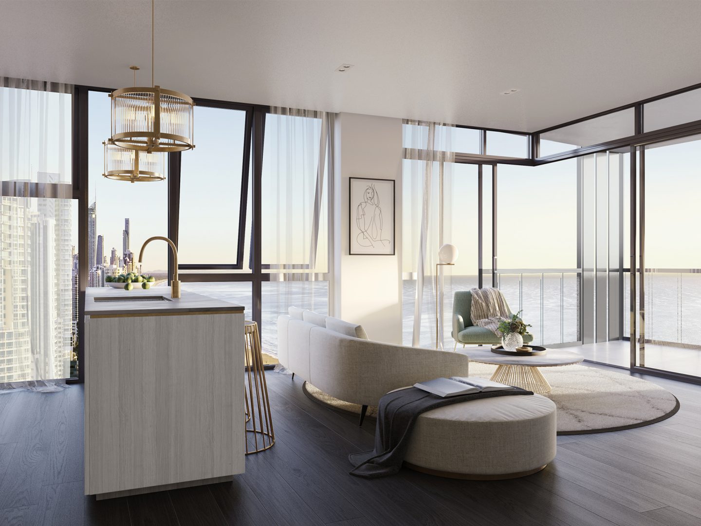 Elysian Broadbeach Beachside hightech luxury apartments