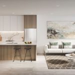 Kogarah Central apartments, living space