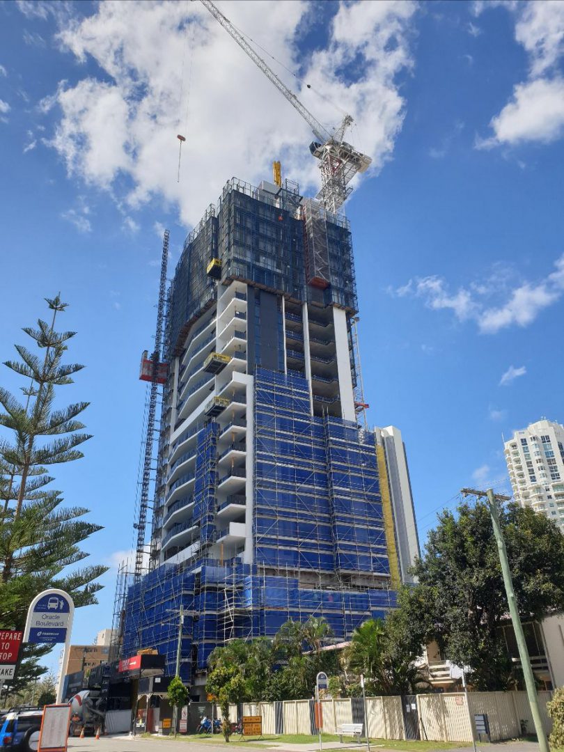Koko Construction Update April 2020 (image supplied by Knight Frank)