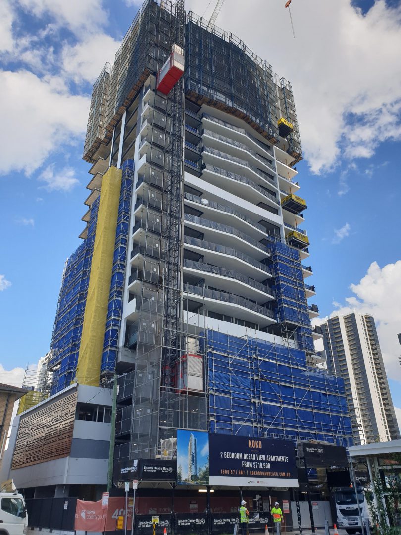 Koko Construction Update April 2020 (image supplied by Knight Frank)2