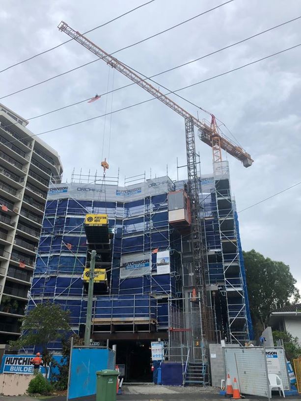 La Riviere construction update November 2019 street view