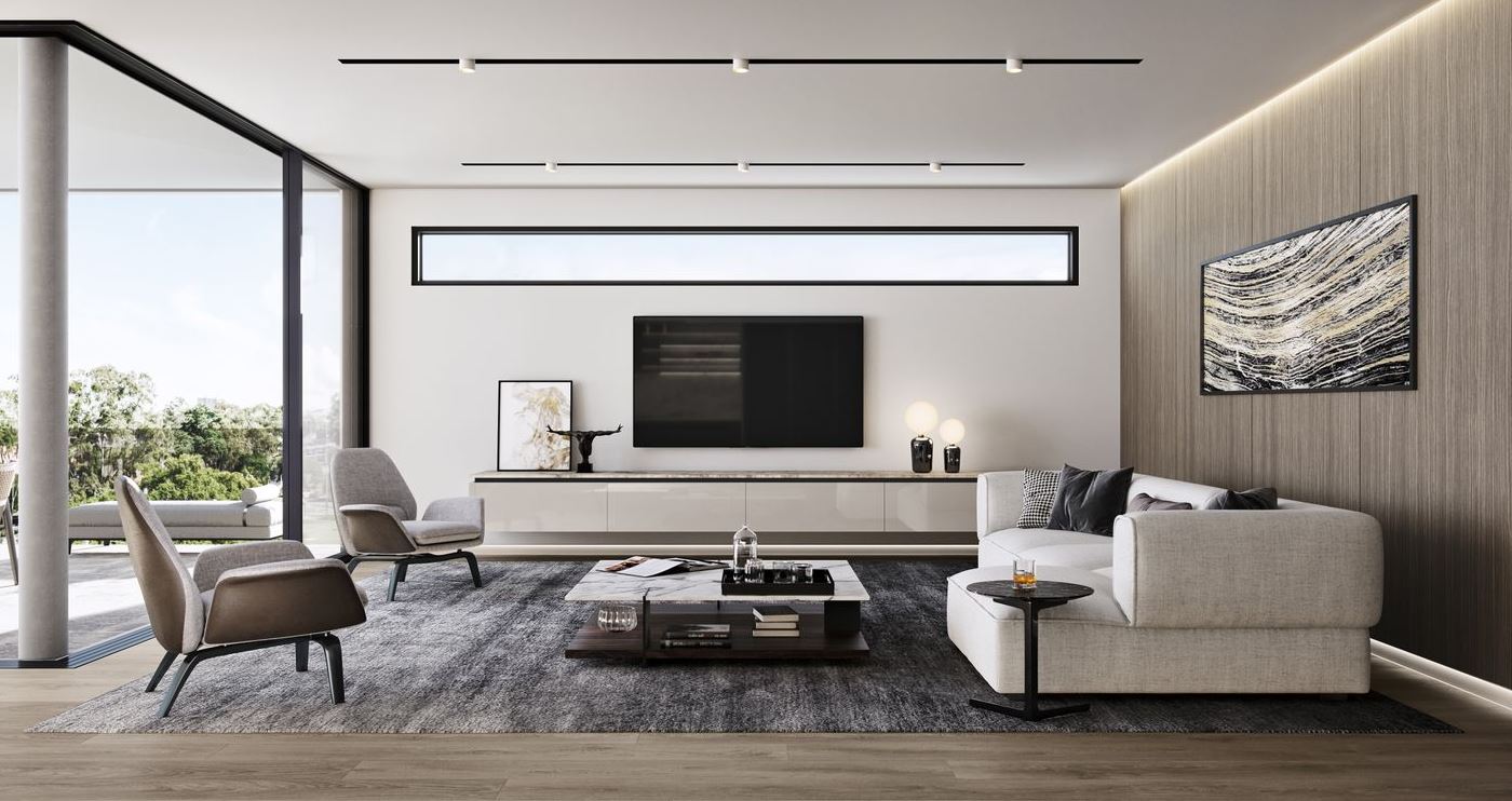 Lusso Residences Living Area