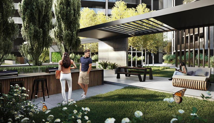 Luxe apartments and townhouses BBQs