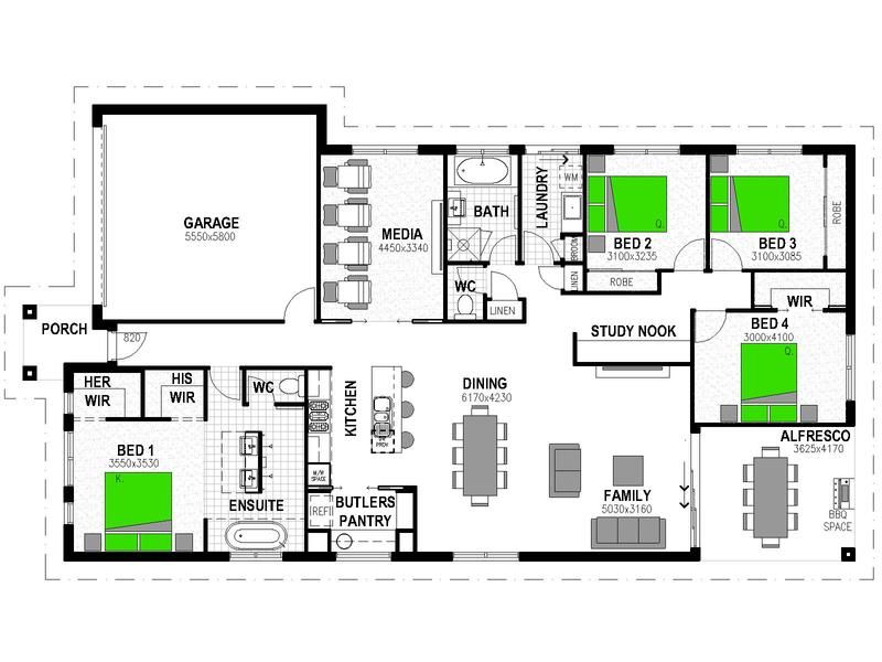 Monterea Ripley Example Floor Plan