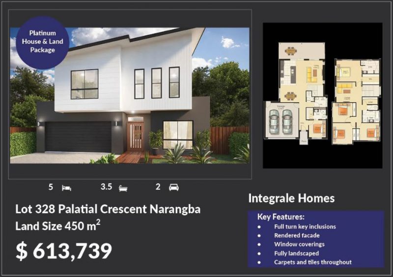 Narangba Heights Example House and Land Package