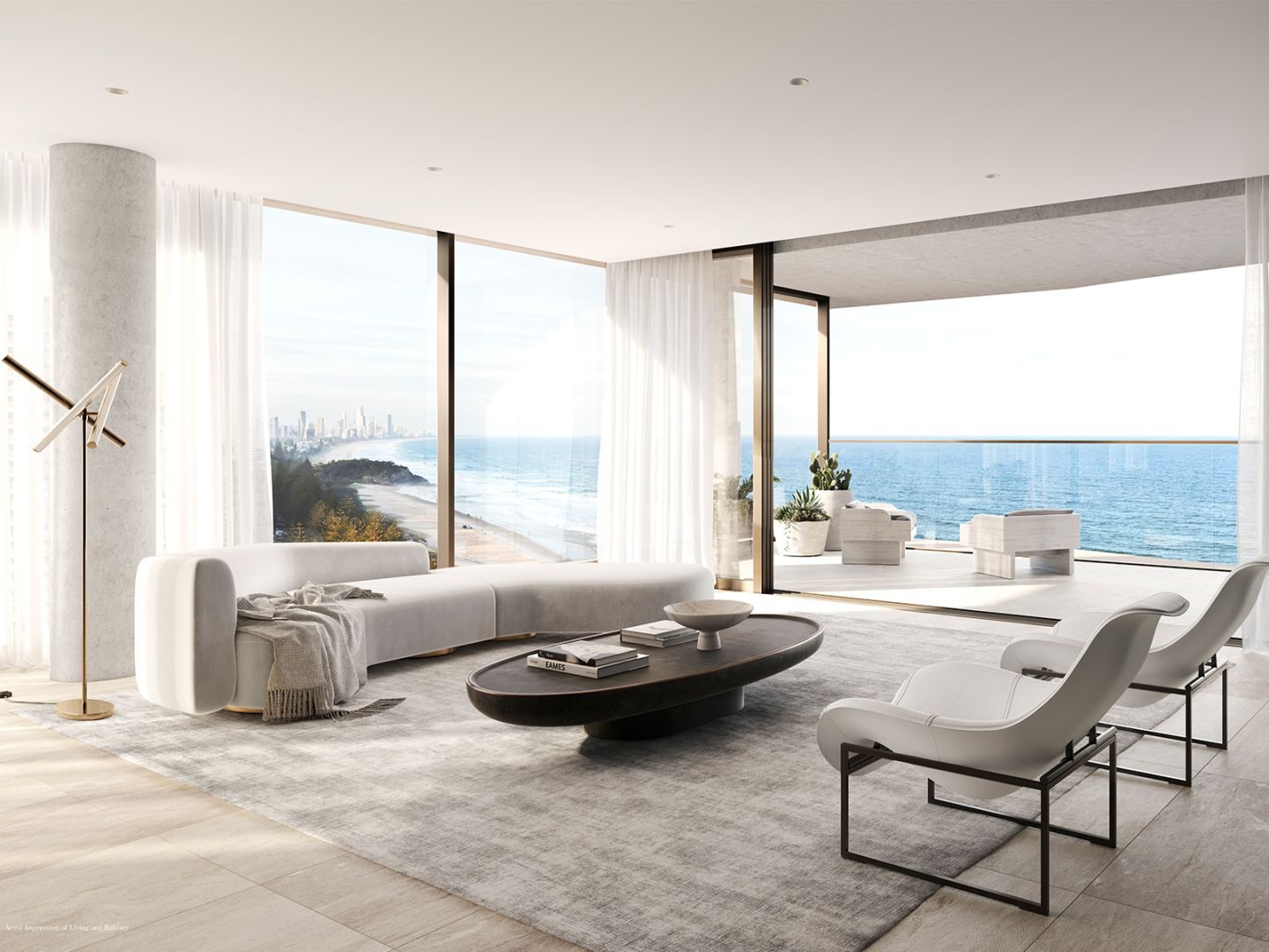Natura Living Room (render supplied by the developer)