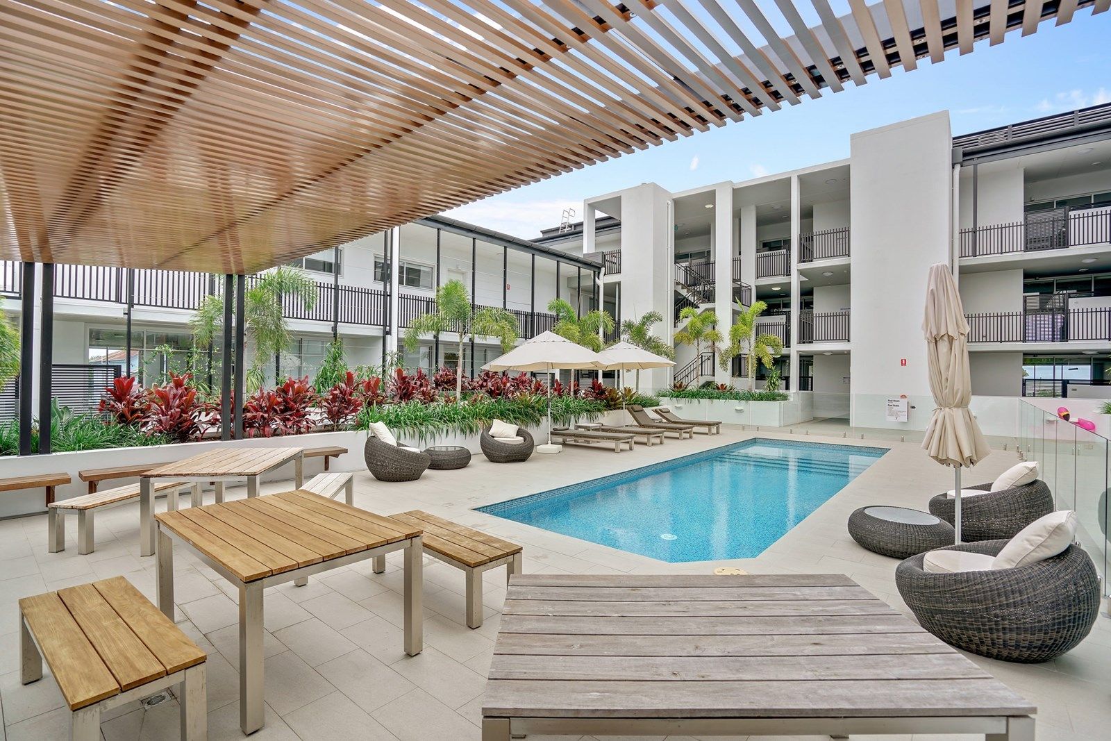 Point View Residences Poolside Area