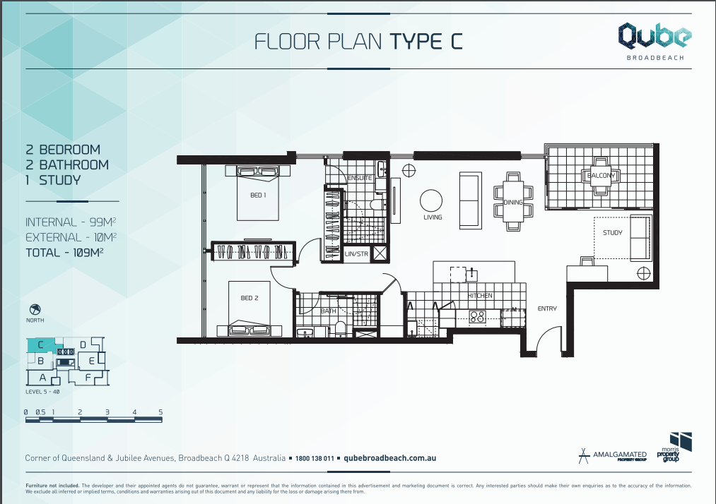 Qube Broadbeach New two & threebedroom Gold Coast