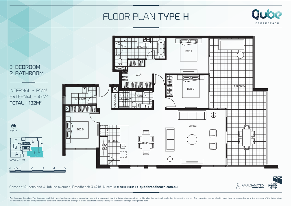 Qube Broadbeach New two & threebedroom Gold Coast