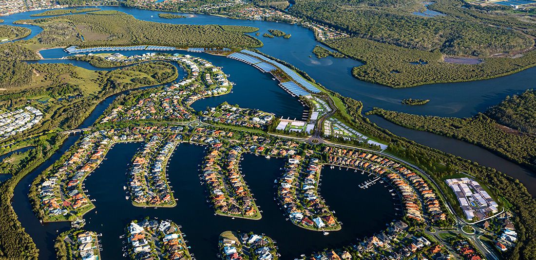 Serenity 4212 Aerial View