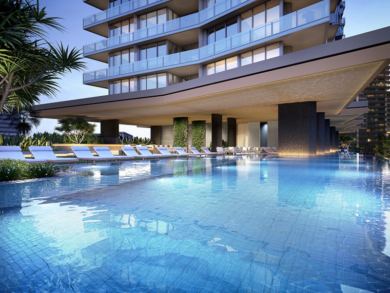 Signature Broadbeach pool area