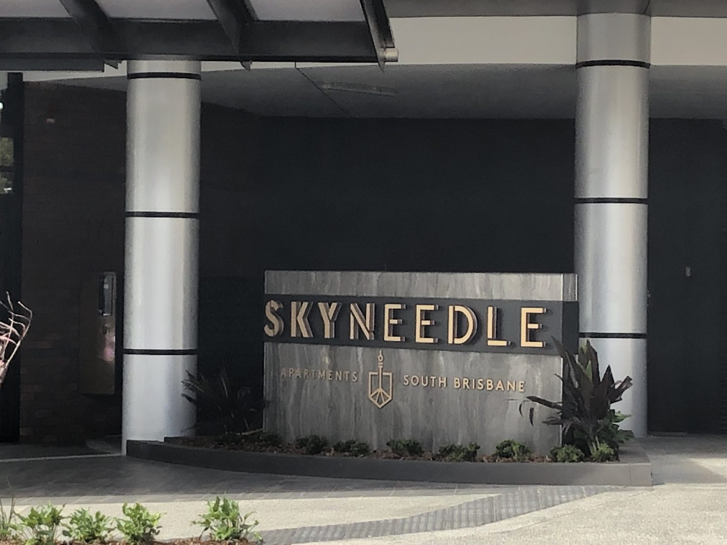 Skyneedle Apartments Entry construction update 21/02/2019