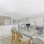 Stanhope Residences Dining and Kitchen in a recently completed townhouse (Image supplied by the developer)