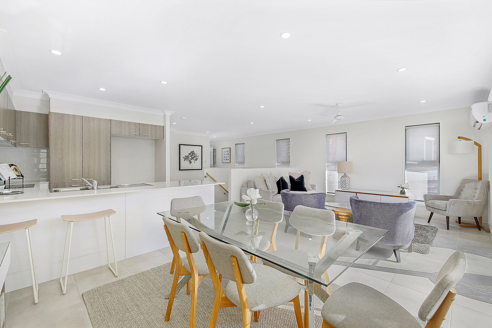 Stanhope Residences Dining and Kitchen in a recently completed townhouse (Image supplied by the developer)