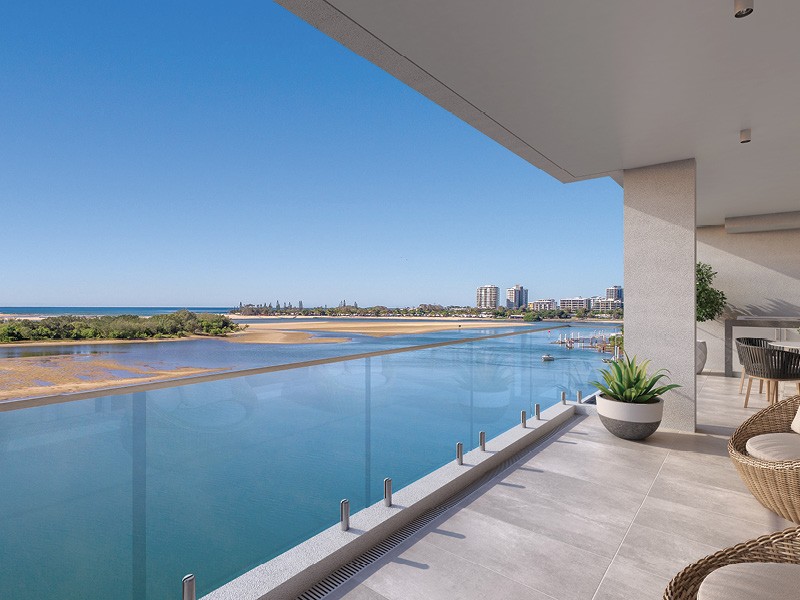 Sunshine Coast Luxury Apartments Botanica balcony