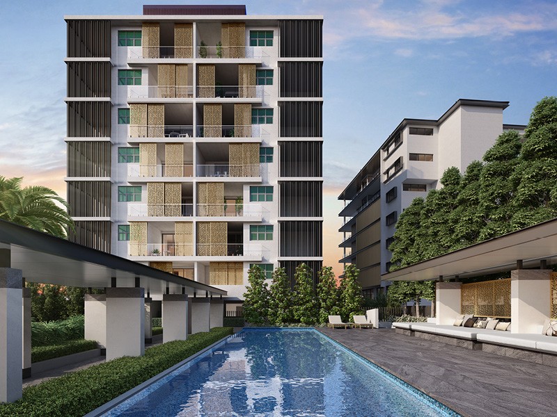 Sunshine Coast Luxury Apartments Botanica pool