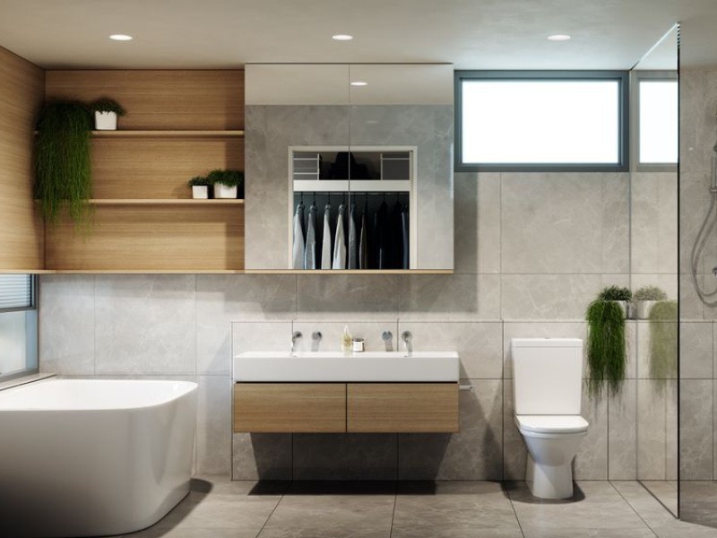 Sunshine Coast Luxury Apartments Rise bathroom