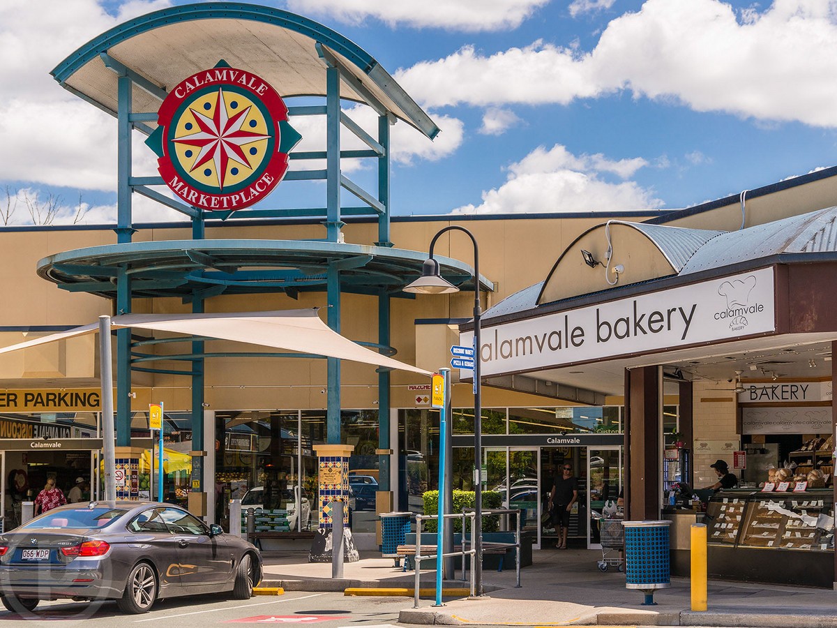 The Calamvale Marketplace is a popular shopping hotspot
