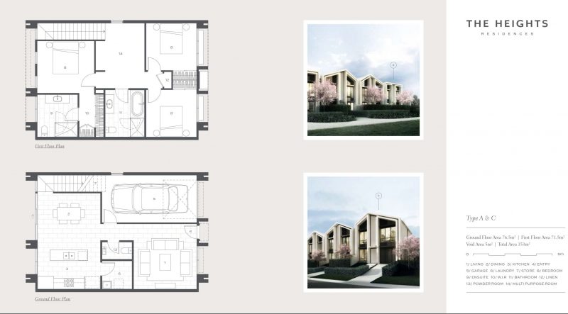 The Heights Residences Floor Plans
