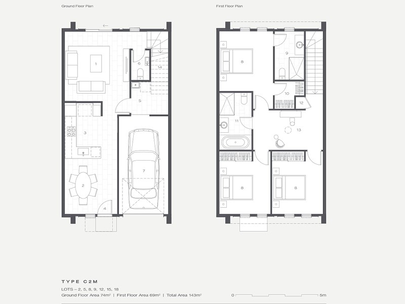 The Hills Residences Floor Plan C2M