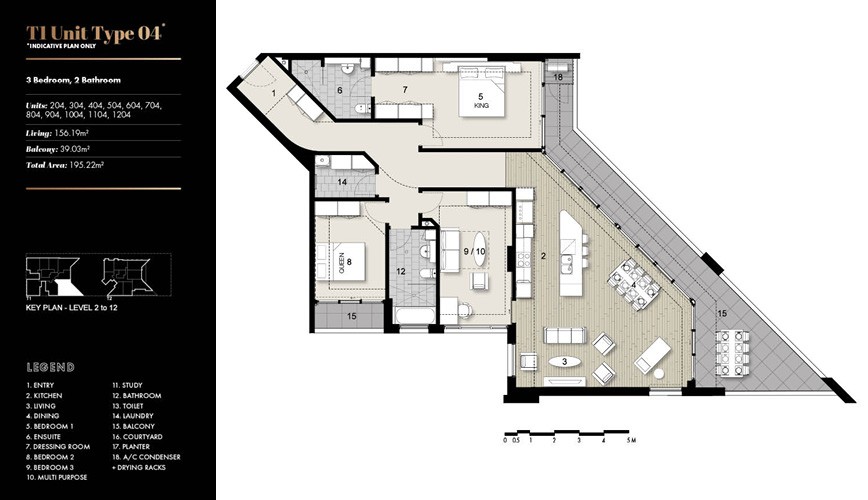The Lumi Collection Canberra floor plan Type 4