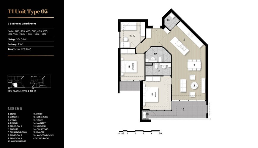 The Lumi Collection Canberra floor plan Type 5