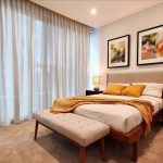 The One Residences Display Apartment Bedroom