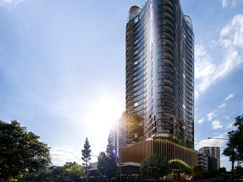 The Standard apartments exterior (Image by ARIA Property Group)