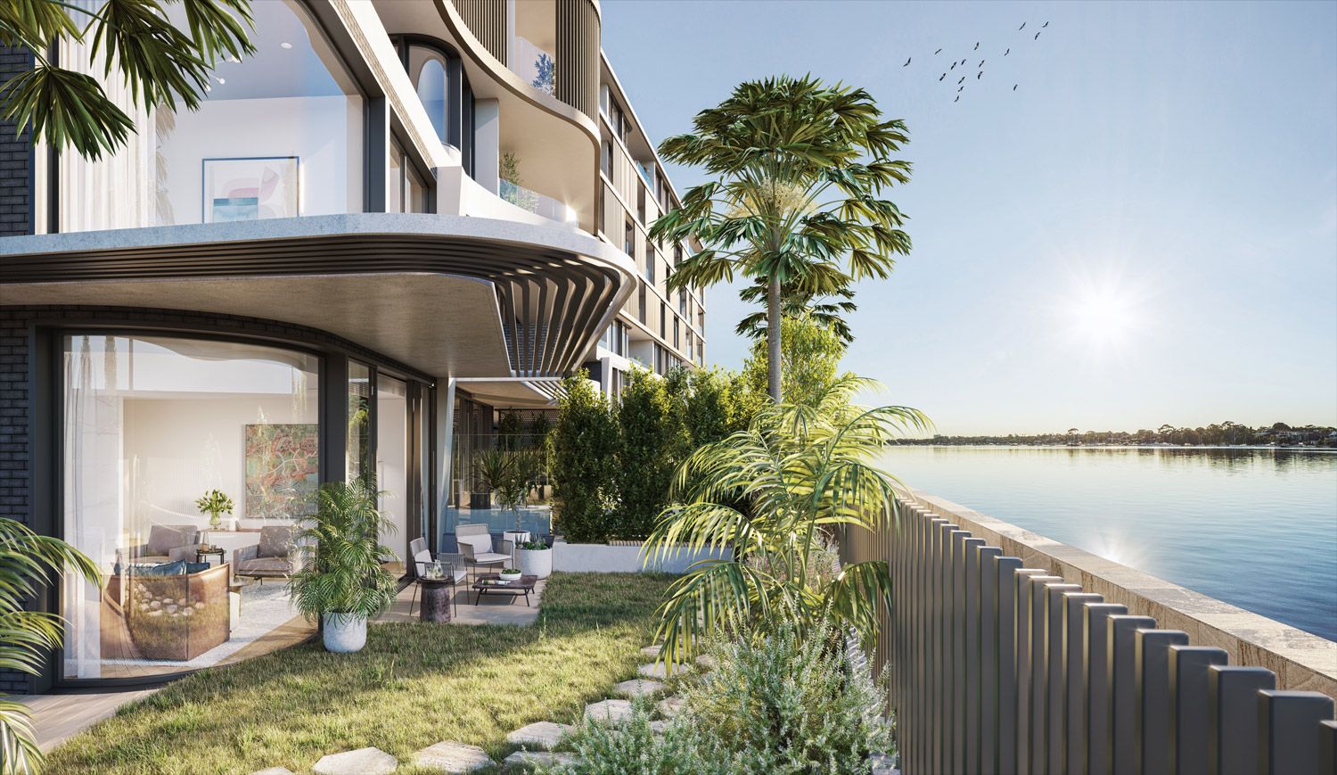 Modern Bayside Garden Apartments For Sale with Luxury Interior Design