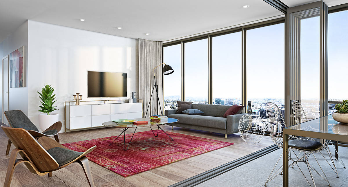 Artist Impression of Living Room