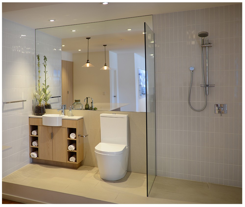 Image of the bathroom in the display suite