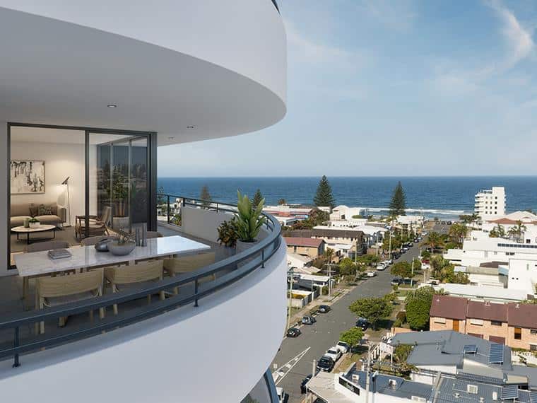 Otto Mermaid Beach apartments Gold Coast 