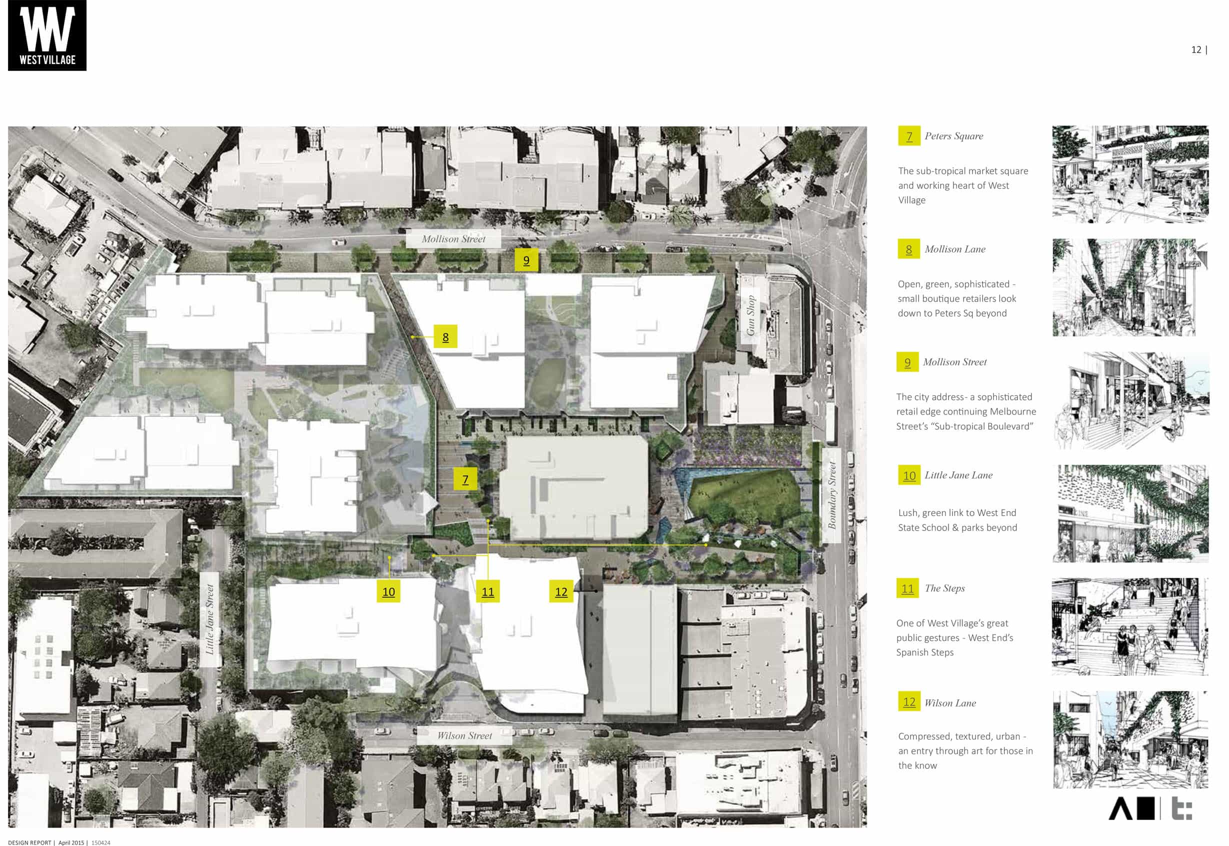 West Village Plan: creating an urban community in West End