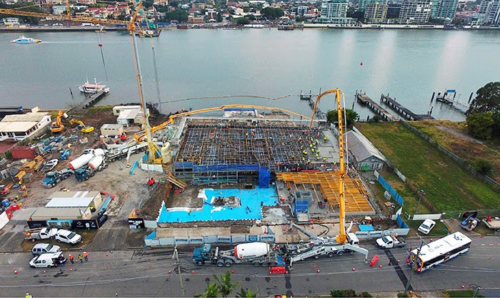 The Boatyard Construction update (photo from the developer)