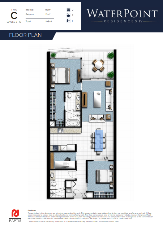 WaterPoint Floor Plan Type C